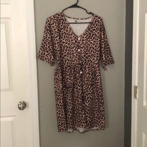 Leopard dress
